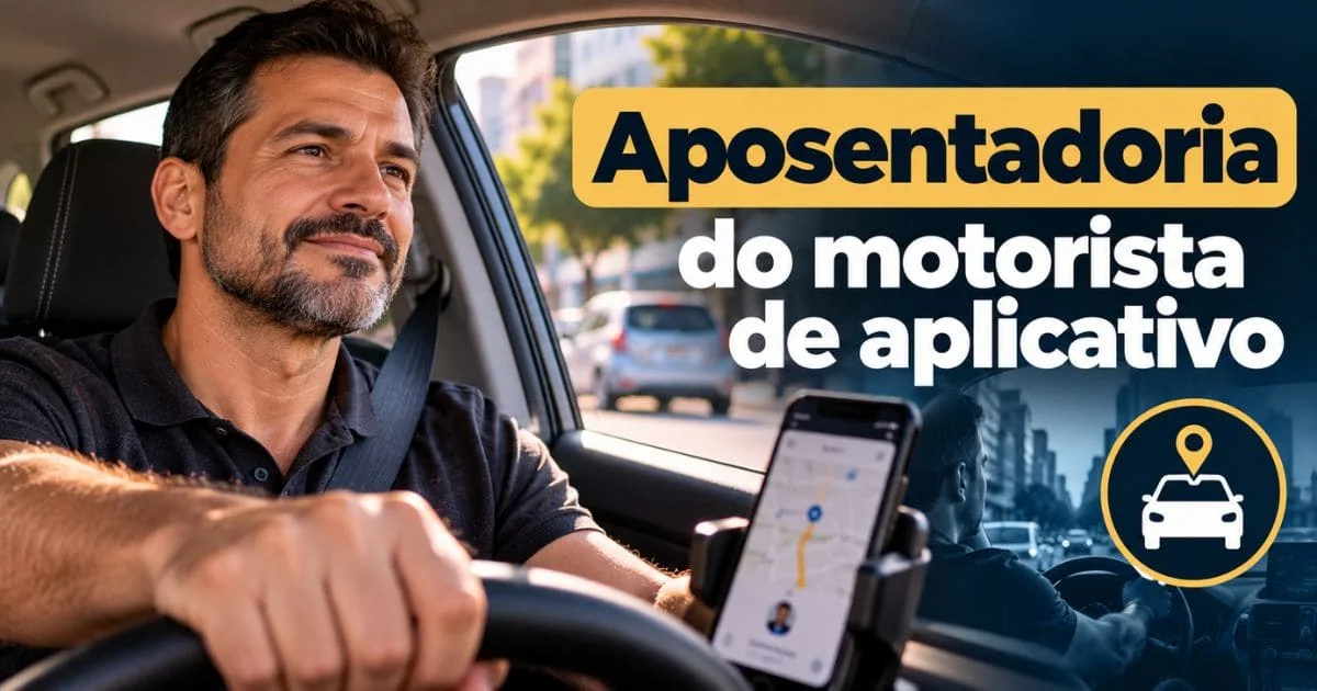 Aposentadoria do motorista de aplicativo