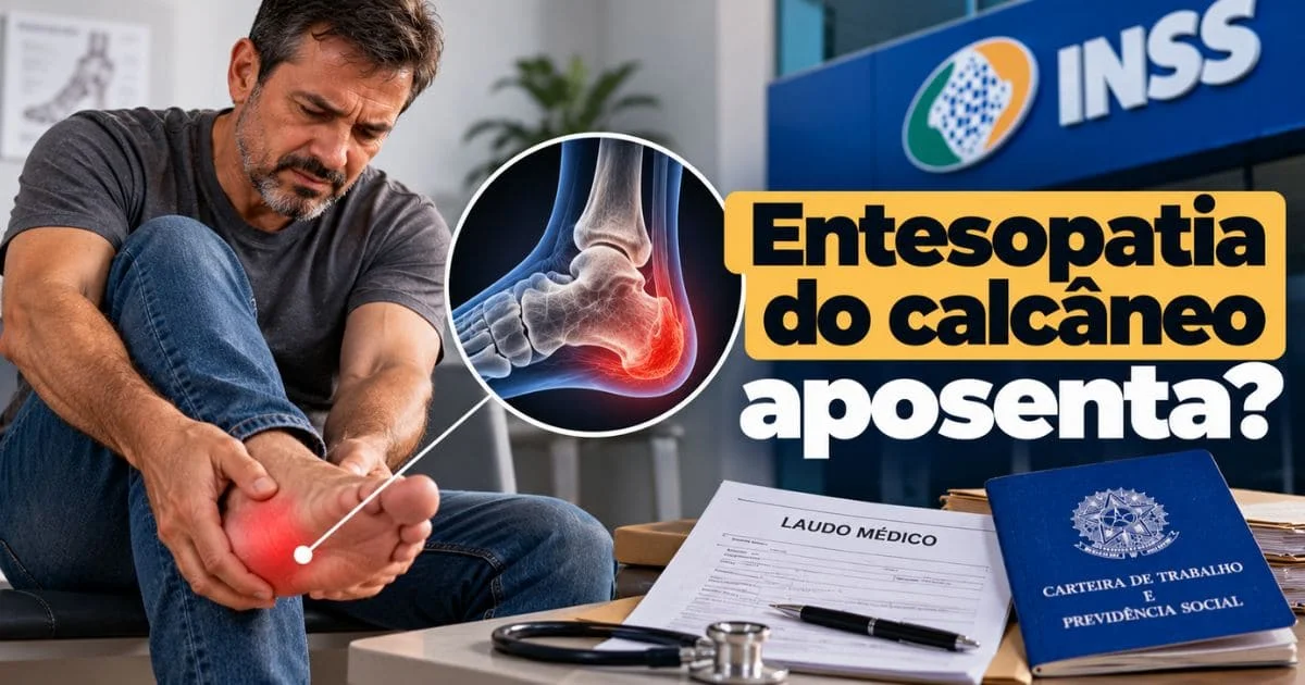 Entesopatia do calcâneo aposenta