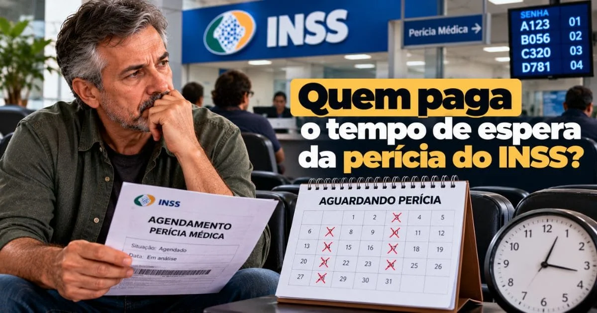 Quem paga o tempo de espera da perícia do INSS