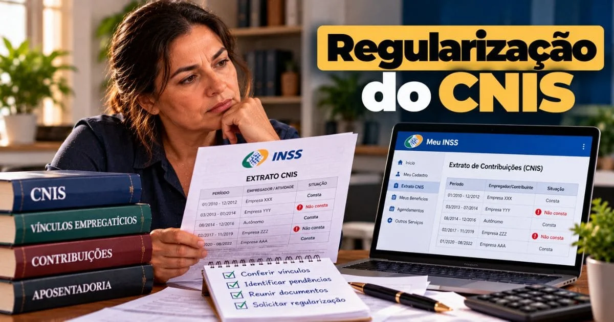 Regularização do CNIS
