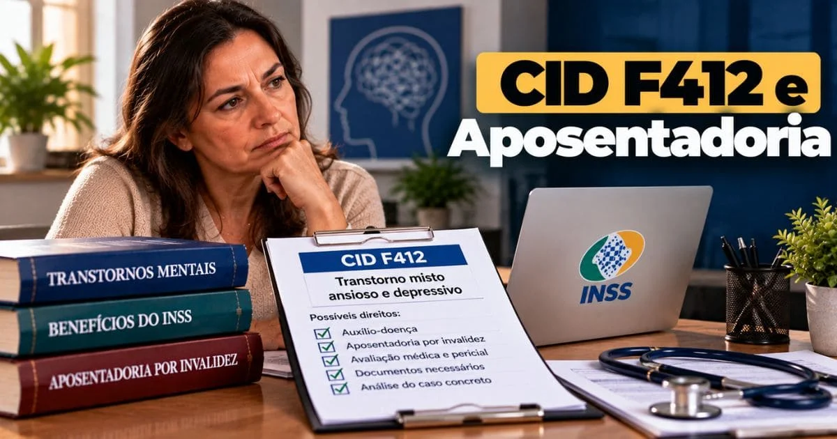 CID F412 e Aposentadoria